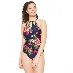 Kona Sol Floral One-Piece Swimsuit